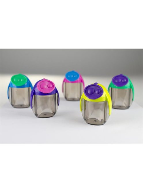 Hegyező, kétlyukú, tartályos, KORES "Migoo", vegyes szín (IK35818)