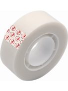 Ragasztószalag, írható, 19 mm x 33 m, KORES "Invisible", áttetsző (IK53309)