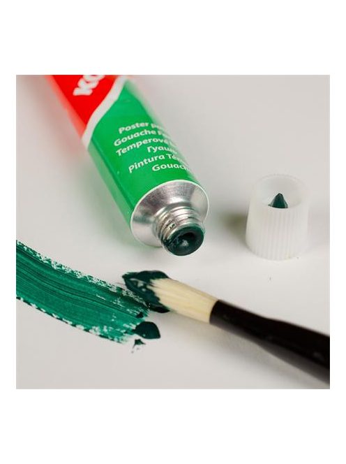 Tempera készlet, 12 ml, KORES, 12 különböző szín (IK72412)