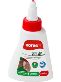   Hobbiragasztó, 60 ml, KORES "White Glue" (IK75816)