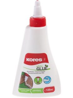   Hobbiragasztó, 125 ml, KORES "White Glue" (IK75825)