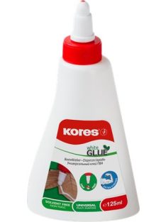   Hobbiragasztó, 125 ml, KORES "White Glue" (IK75825)