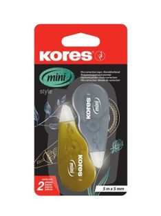   Hibajavító roller, 5 mm x 5 m, KORES "Mini", ezüst/arany (IK84122)
