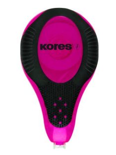   Hibajavító roller, 4,2 mm x 8 m, KORES "2WAY Neon", vegyes színekben (IK84321)