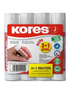   Ragasztóstift, 20 g, 3+1 akciós kiszerelés, KORES (IK873423A)