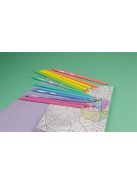 Színes ceruza készlet, háromszögletű, KORES "Kolores Pastel", 12 pasztell szín (IK93311)