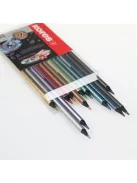 Színes ceruza készlet, háromszögletű, KORES "Kolores Style Metallic", 12 metál szín (IK93316)