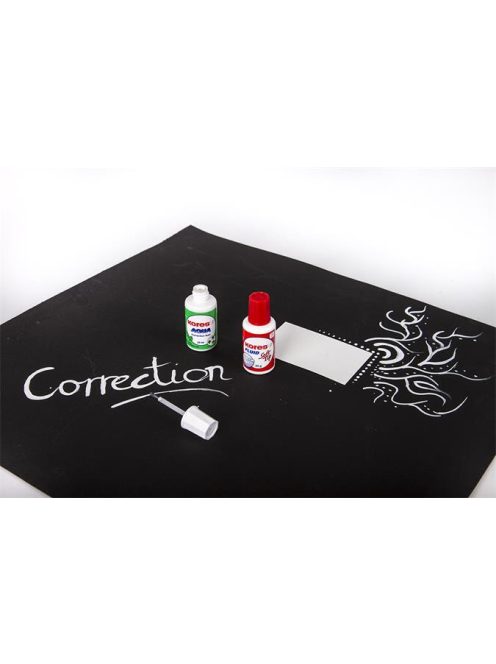 Hibajavító folyadék, oldószeres, 20 ml, KORES "Fluid" (IKHF)