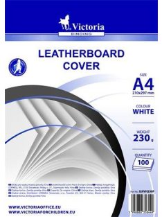   Hátlap, A4, 230 g, matt, VICTORIA OFFICE, fehér (ILKVH230F)