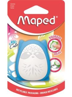   Stresszoldó radír, MAPED "Mini Cute", vegyes színek (IMA015501)