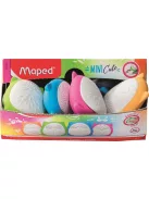 Stresszoldó radír display, MAPED "Mini Cute", vegyes színek (IMA015502)