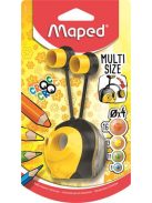 Hegyező, kétlyukú, tartályos, MAPED "Croc Croc", méhecske (IMA017810)