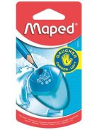 Hegyező, egylyukú, tartályos, balkezes, MAPED "I-Gloo", vegyes színek (IMA032210)