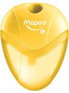 Hegyező, egylyukú, tartályos, balkezes, MAPED "I-Gloo", vegyes színek (IMA032210)