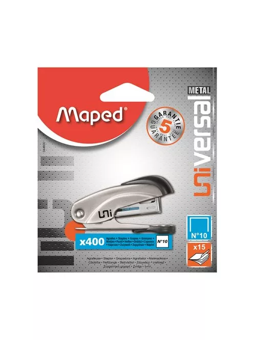 Tűzőgép, No. 10, 15 lap, MAPED "Mini Universal Metal" (IMA044600)