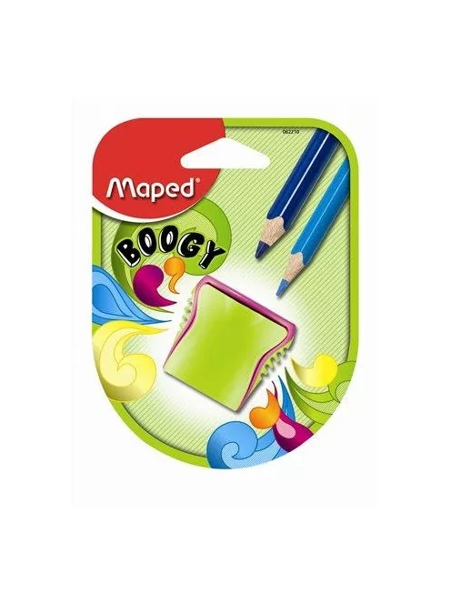 Hegyező, kétlyukú, tartályos, MAPED "Boogy", vegyes színek (IMA062210)