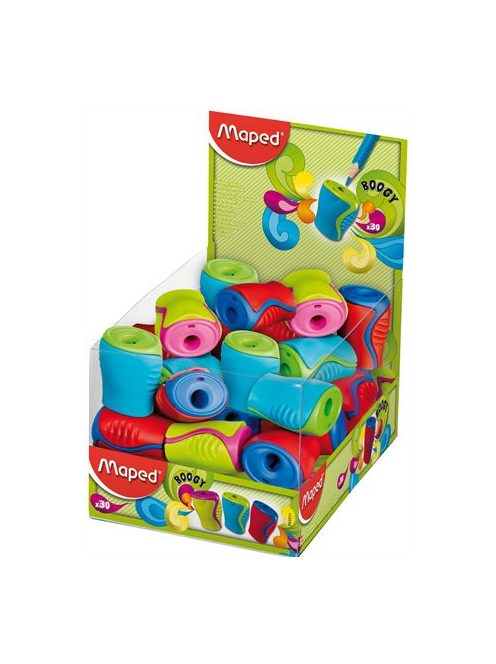 Hegyező display, egylyukú, tartályos, MAPED "Boogy", vegyes színek (IMA063311)