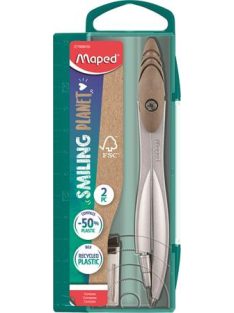   Hegyező, kétlyukú, tartályos, műanyag, FSC, MAPED "Smiling Planet" (IMA071520FM)