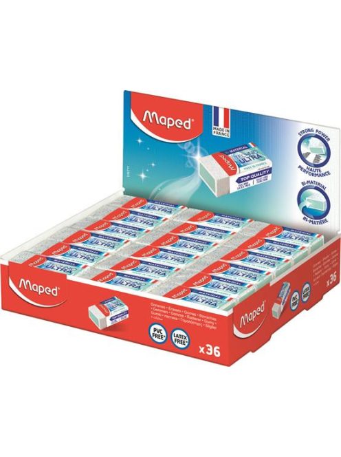 Radír display, papírtokkal, MAPED "Mini Technic Ultra" (IMA106711)