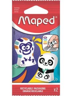   Radír, vegyes minták, MAPED "Ergo Fun Multicolor" (IMA119002)