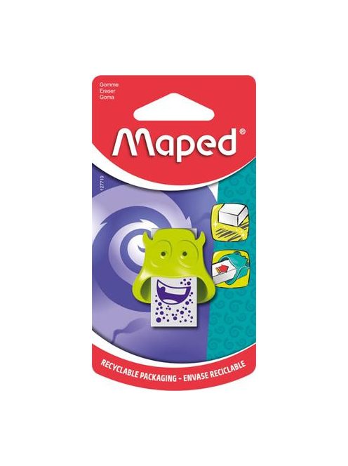 Radír, MAPED "Little Monster", vegyes színek (IMA127710)