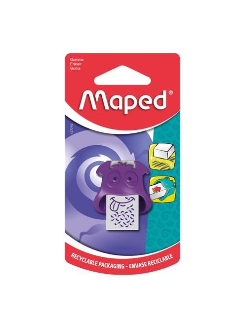 Radír, MAPED "Little Monster", vegyes színek (IMA127710)