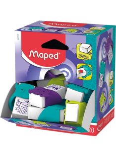   Radír display, MAPED "Little Monster", vegyes színek (IMA127711)