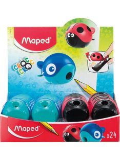   Hegyező display, egylyukú, tartályos, MAPED "Croc Croc Easy", katica és bálna, vegyes formák (IMA18113)