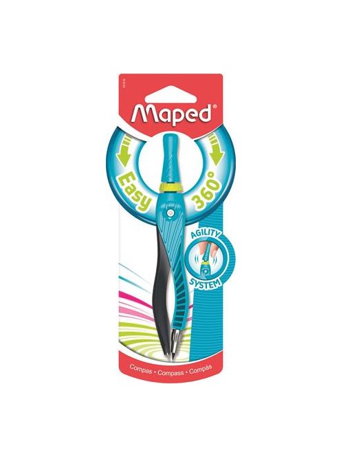 Körző, MAPED "Kid Z 360° Agility", vegyes színek (IMA181510)