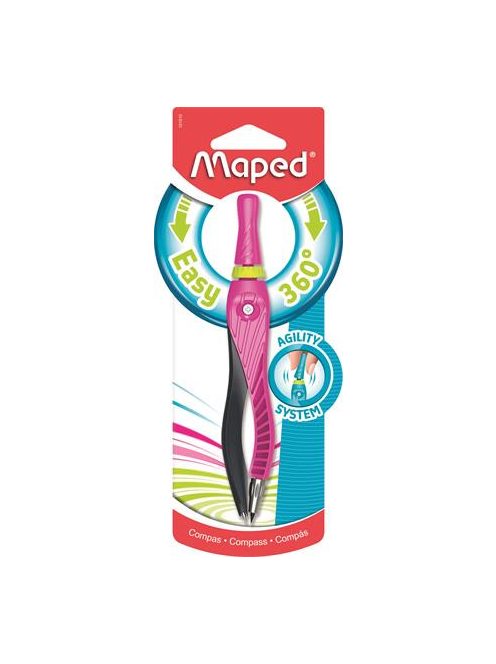 Körző, MAPED "Kid Z 360° Agility", vegyes színek (IMA181510)