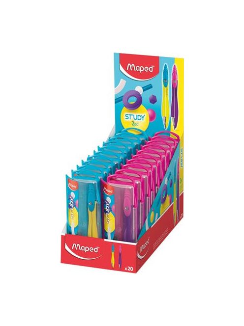 Körző, heggyel, MAPED "Study Pop", vegyes színek (IMA194500)