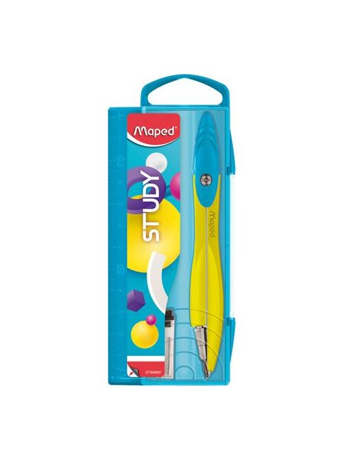 Körző, heggyel, MAPED "Study Pop", vegyes színek (IMA194500)
