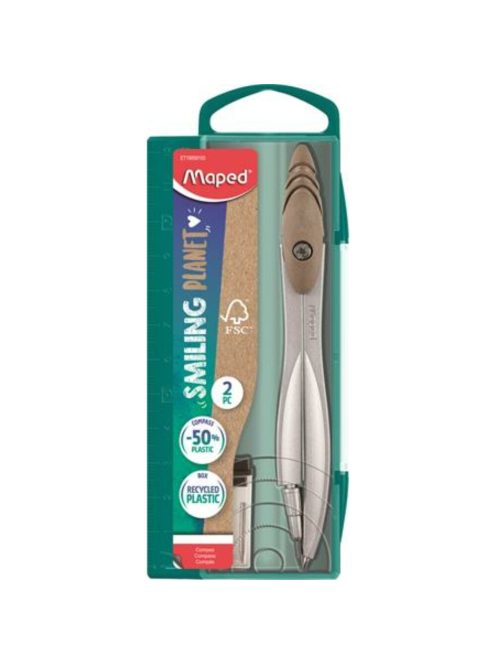 Körző, heggyel, FSC, MAPED "Smiling Planet Study" (IMA199591FM)