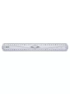 Vonalzó, műanyag, 30 cm, MAPED "Geometric" (IMA242130)