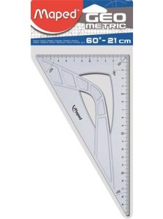   Háromszög vonalzó, műanyag, 60°, 21 cm, MAPED "Geometric" (IMA242621)
