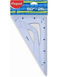   Háromszög vonalzó, műanyag, 60°, 26 cm, MAPED "Geometric" (IMA242626)
