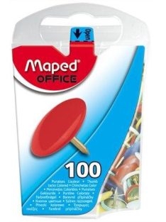 Rajzszeg, 100 db-os, MAPED, színes (IMA310011) (IMA310011)