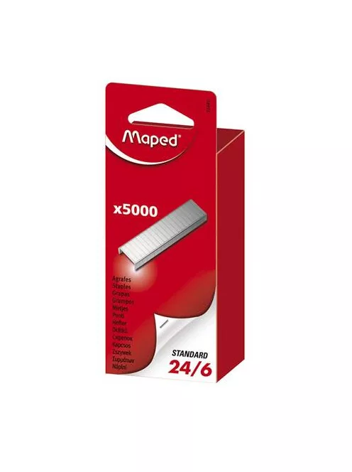 Tűzőkapocs, 24/6, MAPED (IMA324401)