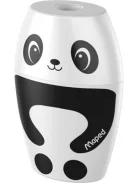 Hegyező, egylyukú, tartályos, MAPED "Shakky Fancy", panda és pingvin, vegyes formák (IMA34012)