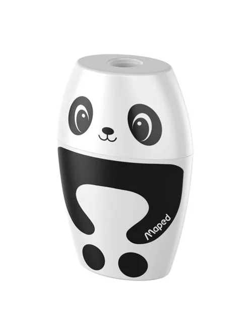 Hegyező, egylyukú, tartályos, MAPED "Shakky Fancy", panda és pingvin, vegyes formák (IMA34012)