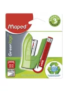 Tűzőgép, 24/6, 26/6, 12 lap, MAPED "Greenlogic Mini", vegyes színek (IMA353010)