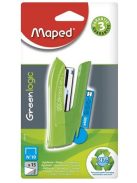 Tűzőgép, No. 10, 15 lap, MAPED "Greenlogic Pocket", vegyes színek (IMA353210)