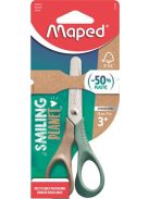 Olló, óvodai, 12 cm, FSC, MAPED "Smiling Planet Vivo" (IMA472020FM)