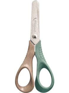   Olló display, óvodai, 12 cm, FSC, MAPED "Smiling Planet Vivo" (IMA472021FM)