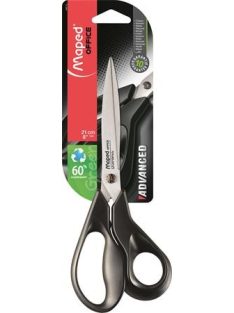   Olló, irodai, 21 cm, MAPED "Advanced Green" (IMA499110)