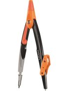 Körző készlet, 3 darabos, MAPED "Metal Open", vegyes színek (IMA536953)