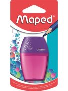 Hegyező, egylyukú, tartályos, MAPED "Shaker", vegyes színek (IMA634753)