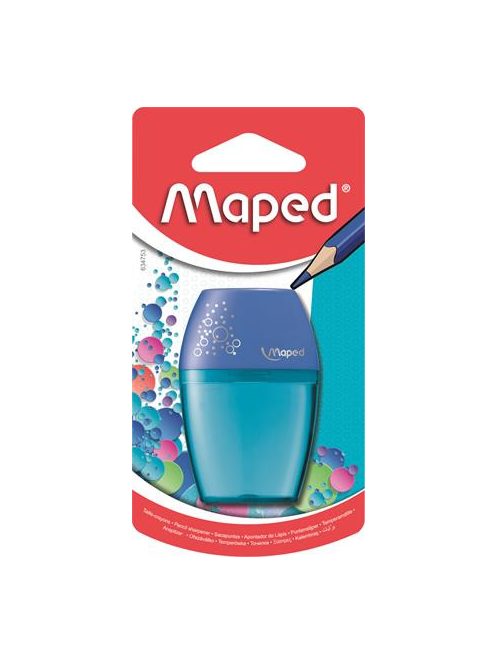 Hegyező, egylyukú, tartályos, MAPED "Shaker", vegyes színek (IMA634753)