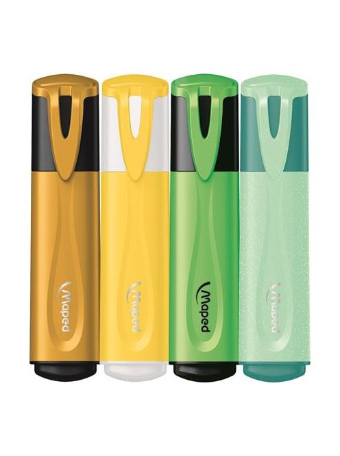 Szövegkiemelő készlet, 1-5 mm, MAPED "Fluo Peps Assorted", 12 különböző szín (IMA740901)