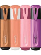 Szövegkiemelő készlet, 1-5 mm, MAPED "Fluo Peps Assorted", 12 különböző szín (IMA740901)